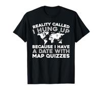 Maestro Educación Colegio Escuela - Profesor De Geografía Camiseta