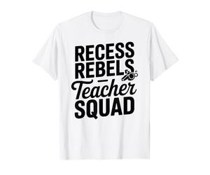 Maestro Escuadrón Apreciación Divertido Escuadrón Escolar Receso Rebeldes Camiseta