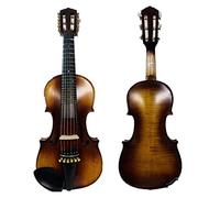 Maestro Inlay Frete 6 Cuerdas 4/4 Violin Guitar Scroll Fine Workmanship Violín