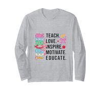 Maestro Inspira Educar Apreciación Manga Larga