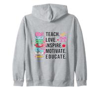 Maestro Inspira Educar Apreciación Sudadera con Capucha