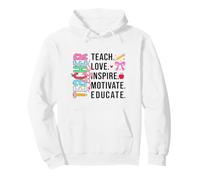 Maestro Inspira Educar Apreciación Sudadera con Capucha