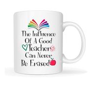 Maestro La Influencia De Un Buen Maestro Nunca Se Puede Borrar Taza De Café Porcelana Taza Cerámica Tazas Para Leche Bebidas Cacao 330Ml