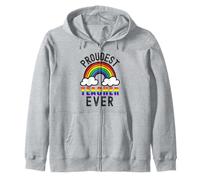 Maestro más Orgulloso de Todos los Tiempos - Maestro del Orgullo Gay, Maestra Queer Sudadera con Capucha