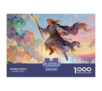 Maestro Merlín, Puzzle De 1000 Piezas, Actividad Relajante Y Estimulante, Decoración De Pared, Recomendado A Partir De 12 Años, Mythological Figure, 70x50cm/1000pcs