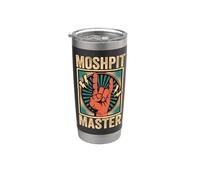 Maestro Moshpit Vaso térmico de acero inoxidable de doble pared
