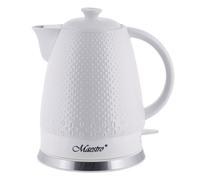 Maestro MR-073 Hervidor eléctrico de cerámica 1,5L 1200W Blanco