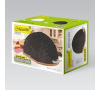 Maestro mr-1678g-black bread loaf, black