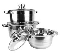 Maestro mr-2220-6l un conjunto de macetas de 6 elementos.