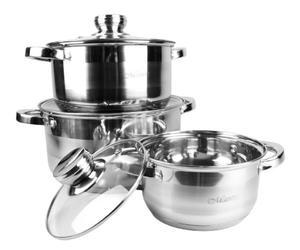 Maestro mr-2220-6l un conjunto de macetas de 6 elementos.