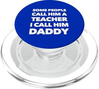 Maestro Papás Escuela Maestros Día Padre Papá Apreciación PopSockets PopGrip para MagSafe