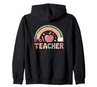 Maestro Rainbow Apple Pencil Book Diseño Sudadera con Capucha