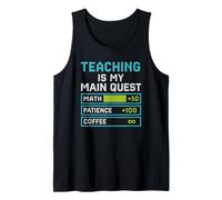 Maestro Sube de Nivel Mi sujeto es un Jugador de Aventuras Camiseta sin Mangas