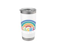 Maestro Sustituto Maestro Asistente Educador Escol Vaso térmico de acero inoxidable de doble pared
