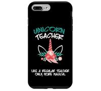 Maestro Unicornio Escuela Mágica Educación Lindo Carcasa para iPhone 7 Plus/8 Plus