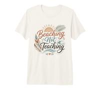 Maestro Vacaciones de Verano Playa No Enseñar Boho Beach Vibes Camiseta Premium
