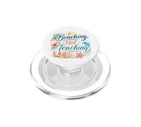 Maestro Vacaciones de Verano Playa No enseñar Vacaciones costeras PopSockets PopGrip para MagSafe