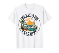 Maestro Vacaciones de Verano Playa No Enseñar Viaje a la Playa Camiseta