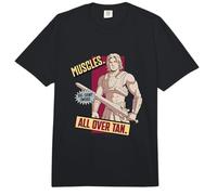Maestros del Universo He-Man All Over Tan Comfort Colors Adult Heavyweight T-Shirt