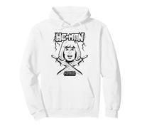 Maestros del Universo He-Man Blanco y Negro Sudadera con Capucha