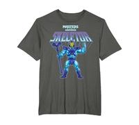 Maestros del Universo - Skeletor 40th Camiseta, Hombre Tallas Grandes, Asfalto, 3X Alto