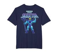 Maestros del Universo - Skeletor 40th Camiseta, Hombre Tallas Grandes, Azul Marino, 5X Alto