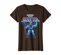 Maestros del Universo - Skeletor 40th Camiseta, Mujer, Marrón, L