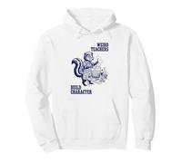 Maestros extraños construyen Personaje Skunk Maestro de química Sudadera con Capucha