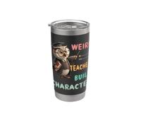 Maestros extraños construyen personajes divertidos Vaso térmico de acero inoxidable de doble pared