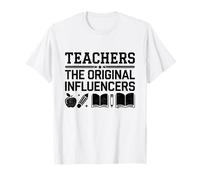 Maestros Los Influencers Originales Volver a la Escuela Estudiantes Camiseta