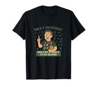 Maestros matemáticas Back t eqouation matemática Camiseta