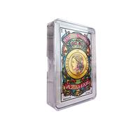 Maestros Naiperos- baraja, española, 50, cartas, estuche de plástico, calidad casino, Color azul o rojo. envío aleatorio (130003068)