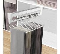 MAFAGE Barra Armario Extensible, Pantalonero Extraible para Armario 397 mm