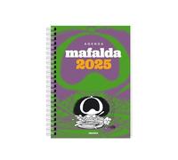 Mafalda 2025, Agenda Para La Mujer Anillada verde-gris (AGENDAS Y CALENDARIOS)
