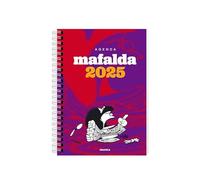 Mafalda 2025, Agenda Para La Mujer Anillada violeta-roja (AGENDAS Y CALENDARIOS)