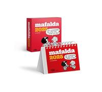 Mafalda 2025, Calendario Escritorio Rojo CON CAJA (AGENDAS Y CALENDARIOS)