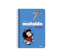 Mafalda 2026, Agenda Anillada Columnas Azul
