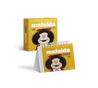 Mafalda 2026, Calendario Escritorio Amarillo CON CAJA (AGENDAS Y CALENDARIOS)