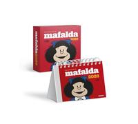 Mafalda 2026, Calendario Escritorio Rojo CON CAJA (AGENDAS Y CALENDARIOS)