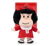 Mafalda - Mafalda con Vestido Rojo - Peluche 26cm