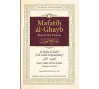 Mafatih al-Ghayb (مفاتيح الغيب), al-Tafsir al-Kabir (التفسير الكبير) English Translation: Surah Hud 11:23 to 11:120 (Mafatih al-Ghayb (مفاتيح الغيب), ... Fakhr al-Din al-Razi (إمام فخر الدين الرازي))