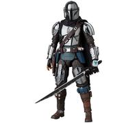 MAFEX No. 256 THE MANDALORIAN CROME Ver. Altura total: aprox. 160 mm, Figura de acción pintada