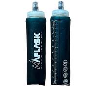 MAFLASK® Gourdes flexibles 500 ml - Lote de 2 Softflask Diámetro 42 mm Sin BPA, Ultraligero, Antifugas, Botellas de Agua Deportiva para Running, Trail, Senderismo & Bicicleta (BLEU MARINA - 500 ML - 2