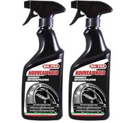 Mafra 18117 - abrillantador de neumáticos Moto Nouveau Noir 500 ml (Paquete de 2)