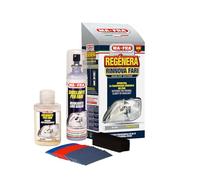 Mafra, Kit Regenerador de Faros del Coche, Compuesto por Sellador, Pulidor y Papeles Abrasivos, Restaura el Aspecto Original de los Faros del Coche y Mejora la Eficacia de la Iluminación