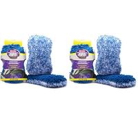 Mafra, Almohadilla Lavacoches Confort, Almohadilla de Microfibra de Doble Acción, Elimina la Suciedad General y Resistente, Ideal para el Cuidado de la Carrocería del Coche (Paquete de 2)