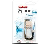Mafra, Deo Cube Ocean, Perfumador de Coche, Fragancia Fresca y Marina, Refresca el Interior y Pequeñas Áreas, Elegante Diseño Cúbico y Tapón de Madera, Fragancia Duradera, 5ml