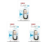 Mafra, Deo Cube Ocean, Perfumador de Coche, Fragancia Fresca y Marina, Refresca el Interior y Pequeñas Áreas, Elegante Diseño Cúbico y Tapón de Madera, Fragancia Duradera, 5ml (Paquete de 3)