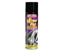 Mafra, Extreme Black, Spray Negro Para Neumáticos Ultrabrillante, con Efecto Mojado, Previene el Agrietamiento, Resistente a La Lluvia y al Lavado Frecuente, Tamaño 500 ml