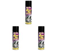 Mafra, Extreme Black, Spray Negro Para Neumáticos Ultrabrillante, con Efecto Mojado, Previene el Agrietamiento, Resistente a La Lluvia y al Lavado Frecuente, Tamaño 500 ml (Paquete de 3)